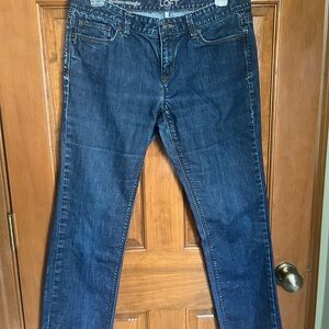 Ann Taylor Women's Dark Blue Straight Leg Jeans